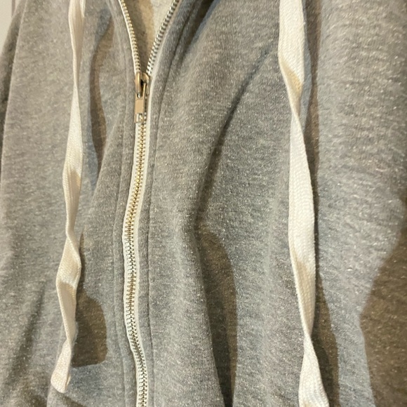 forever 21 crop top zip up sweater - Picture 3 of 4